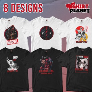 Deadpool Wolverine Marvel Inspired Printed Shirt Comfortable T-shirt Unisex_04