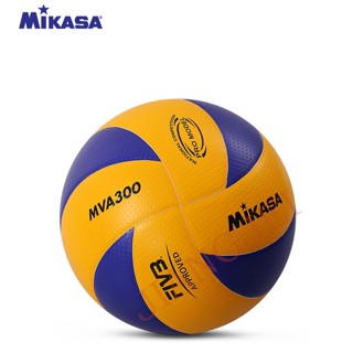 วอลเลย์บอล FIVB Official Original Mikasa MVA300 ลูกวอลเลย์บอล หนัง PU นุ่ม ไซซ์ 5