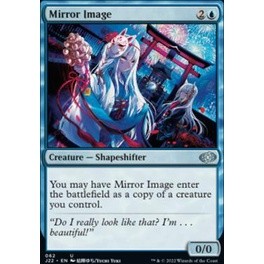 Mirror Image การ์ด Magic The Gathering ของแท้จากชุด Jumpstart 2022