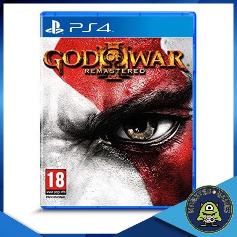 God of War 3 Remastered Ps4 แผ่นแท้มือ1 !!!!! (God of War III Ps4)(God of War 3 Ps4)(God of War III 