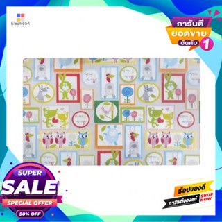 Placemat แผ่นรองจาน Pp ลาย Animal Kassa Home รุ่น P4115 สีใสpp Placemat Animal Pattern  Home Model P4115 Clear Color