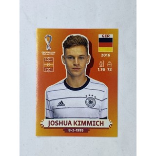 Joshua Kimmich สติ๊กเกอร์สะสม ฟุตบอลโลก world cup 2022 Germany ของสะสมทีมฟุตบอล เยอรมัน เยอรมนี