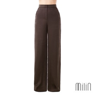 [MILIN] Faron Pants Full length wide leg pants กางเกงขายาวเอวสูงตรงตรง