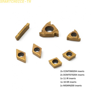 Ccmt060204 เม็ดมีดกลึงคาร์ไบด์ อเนกประสงค์ สําหรับก้าน 12 มม.