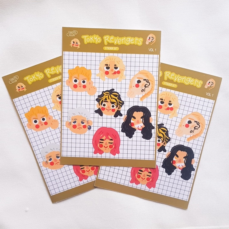 ชุดสติ๊กเกอร์ Tokyo Revengers - idiotsclub