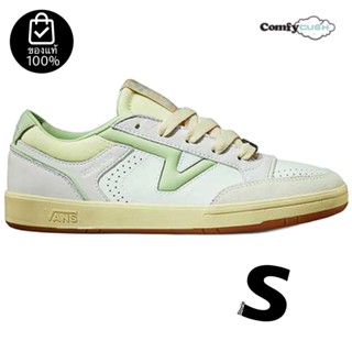 VANS LOWLAND CC JMP SERIO COLLECTION SERIO COLLECTION MINT WHITE SNEAKERS สินค้ามีประกันแท้