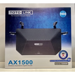 TOTOLINK AX1500 WiFi6 Wireless Dual band gigabit router (รุ่น X2000R)