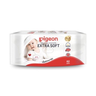 Pigeon baby wipes เบบี้ไวฟ์ ทิชชู่เปียก 6ห่อ