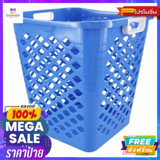 ตะกร้าผ้าทรงสูง รุ่น 5948 สีน้ำเงิน Tall Fabric Basket Model 5948 Blue ColorBaskets &amp; Containers�