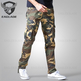 Eagblade กางเกงคาร์โก้ยุทธวิธี สําหรับผู้ชาย S8Cam 46 In Camo