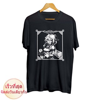 1 Cotton T-Shirt Printed GANYU liyue Game-GENSHIN IMPACT Japanese Style 30s_03