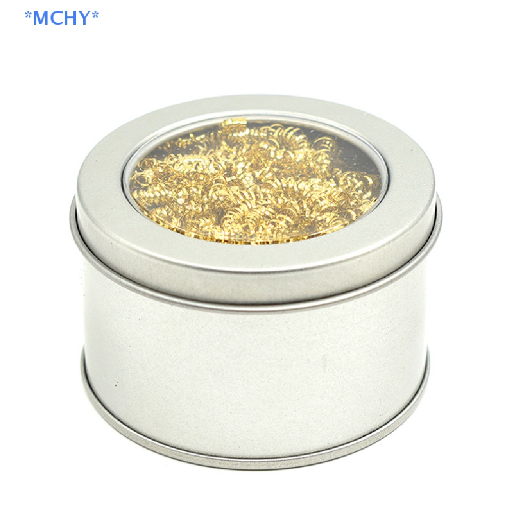 Mchy> ใหม่ หัวแร้งบัดกรี ลวดทองแดง สําหรับทําความสะอาด