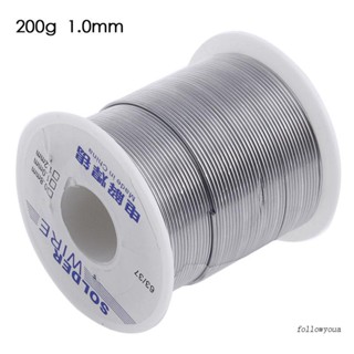 Fol ลวดเชื่อมตะกั่วดีบุก 63/37 1.0 มม. 200 กรัม