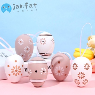 Janfat ไข่อีสเตอร์ DIY งานฝีมือ ตกแต่งปาร์ตี้ สุขสันต์วันอีสเตอร์ ของเล่น ของขวัญ วาดด้วยมือ