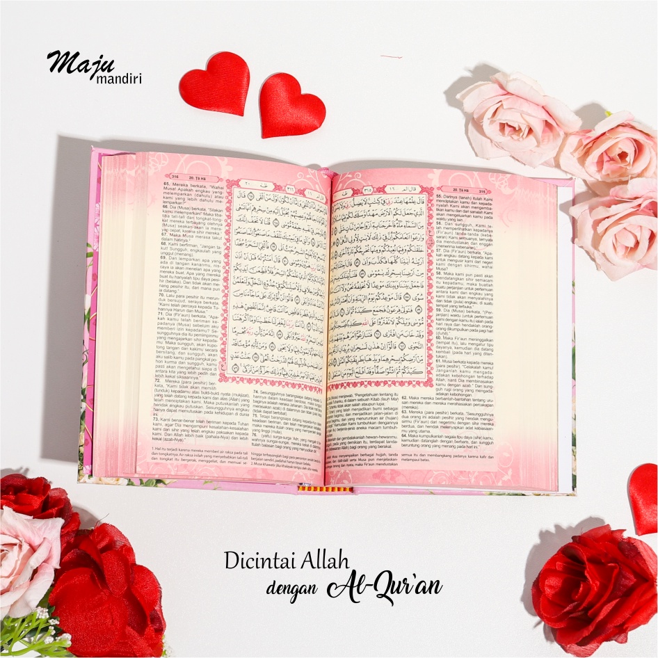 Promo Ramadhan alquran terjemah kecil hc a6 dicintai allah dengan alquran mushaf al-shirat al-mustaq