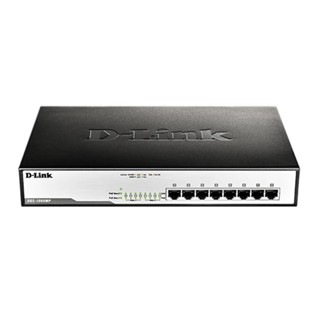 SWITCH (สวิตซ์) D-LINK 8 PORTS DGS-1008MP GIGABIT PORT WITH POE