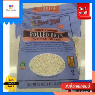 Bobs Red Mill Quick Cooking Rolled Oats794g. เกล็ดข้าวโอ๊ต100% Bobs Red Mill Qui