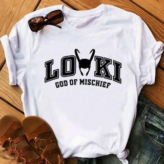 Loki God of Mischief Funny T Shirt Summer Men Women Unisex Cool Disney Anime T-shirt Marvel Super Hero Tshirt Graph_04