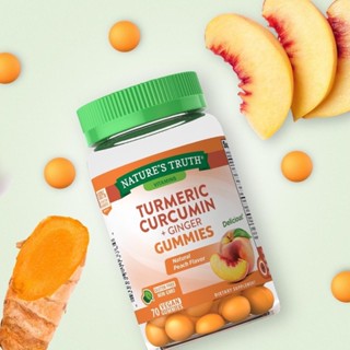 Natures Truth Turmeric Curcumin +Ginger Gummies 70 Vegan Gummies แท้ค่ะ