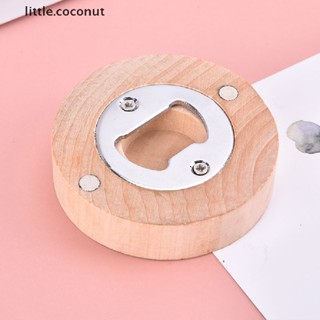 [little.coconut] ที่เปิดขวดเบียร์ แบบแม่เหล็ก ทรงกลม DIY สําหรับตกแต่งตู้เย็น