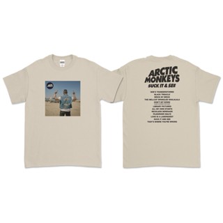 เสื้อยืด ลาย Arctic MONKEYS SUCK IT AND SONGLIST (หน้าหลัง)