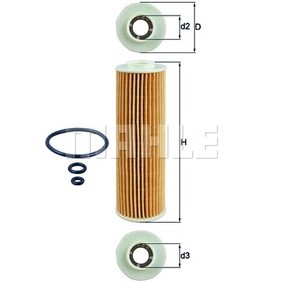 กรองเครื่อง BENZ C-CLASS W203 2000- W204 2007- CLK C209 E-CLASS W211 2002- W212 2009- SLK R171 Kompressor M271 MAHLE