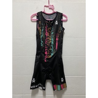 Betty Design Trisuit ชุดไตรกีฬา ว่าย ปั่น วิ่ง มือสองสภาพดี ส่งฟรี size S