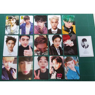 การ์ด สุ่ม แท้ จาก CD อัลบั้ม EXO - MAMA / XOXO / Overdose / EXODUS / Sing For You / OBSESSION ALBUM พร้อมส่ง Card Kpop