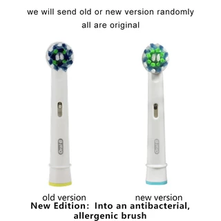หัวแปรงทดแทน Oral B สําหรับแปรงสีฟันไฟฟ้าแบบหมุน Oral-B ของแท้ฟันไวท์เทนนิ่งขนนุ่มเติม