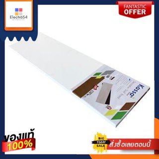 แผ่นชั้นไม้ปิดผิวเมลามีน KASSA HOME รุ่น BIH-WM-2480W ขนาด 80 x 24 ซม. สีขาวMelamine Plywood  BIH-WM-2480W Size 80 x 24