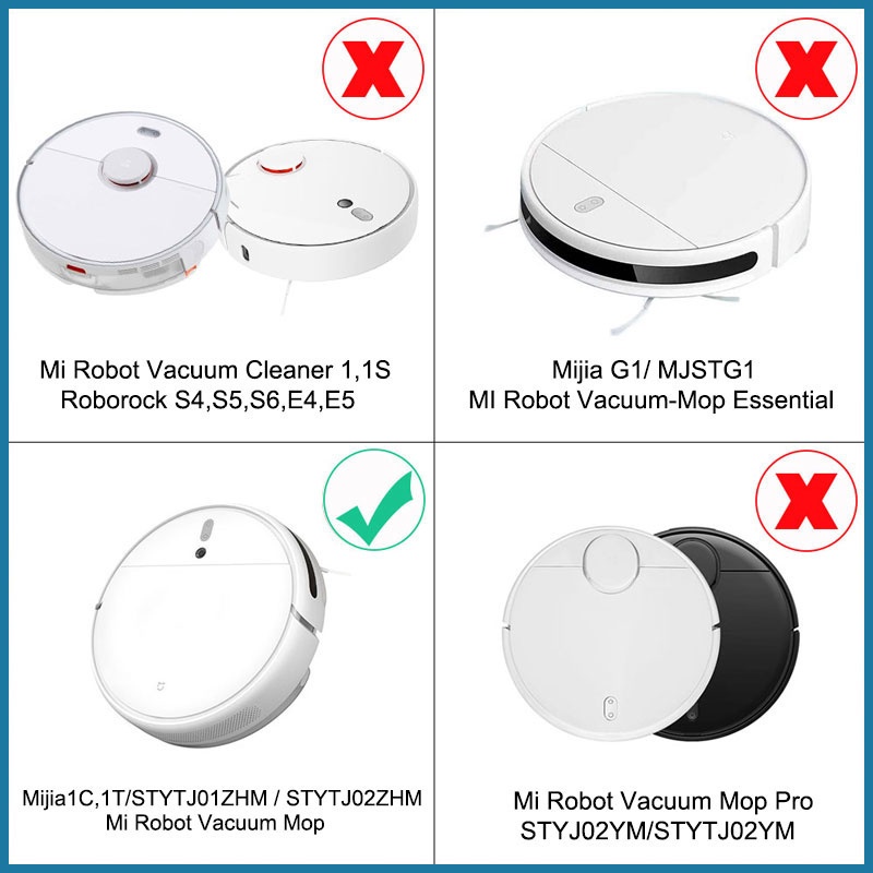 Xiaomi Mi Robot Vacuum Mop 2 STYTJ03ZHM Mijia 2C อุปกรณ์เสริมแปรงหลัก ...