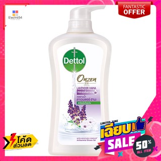 Dettol(เดทตอล)​ เดทตอล ออนเซ็น เจลอาบน้ำ ลาเวนเดอร์ ฮานะ 450 มล. Dettol Onsen Shower Gel Lavender Hana 450 ml.อ