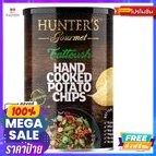 ขนม Hunters Gourmet Hand Cooked Potato Chips Fattoush มันฝรั่งแผ่นทอดกรอบ รสเฟททูช  ฮันเตอร์กรูเมท  150กรัม ราคาโดน Hunt