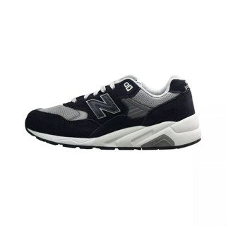 New Balance รองเท้าผ้าใบวินเทจ580 Dark blue grey ของแท้ 100 % Sports shoes style