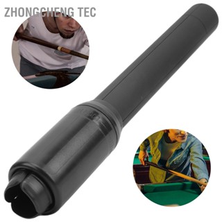 Zhongcheng Tec 9 ลูกบิลเลียด Cue Butt End Extender Pool Stick Extension Lengthener อุปกรณ์เสริม