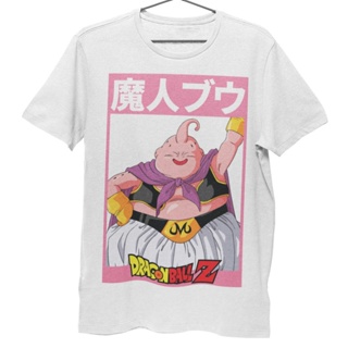 เสื้อยืด Unisex รุ่น จอมมารบู Majin Buu T-Shirt ดราก้อนบอลแซด Dragon Ball Z สวยใส่สบายแบรนด์ Khepri 100%cotton comb_04