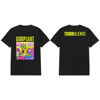 เสื้อยืด ลายวงร็อคเกอร์สตาร์ Godplant Turbulence