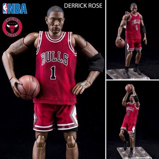 Figma ฟิกม่า NBA Basketball Chicago Bulls ทีม ชิคาโก บูลส์ นักบาส บาสเก็ตบอล Derrick Martell Rose เดอร์ริก มาร์เทล โรส