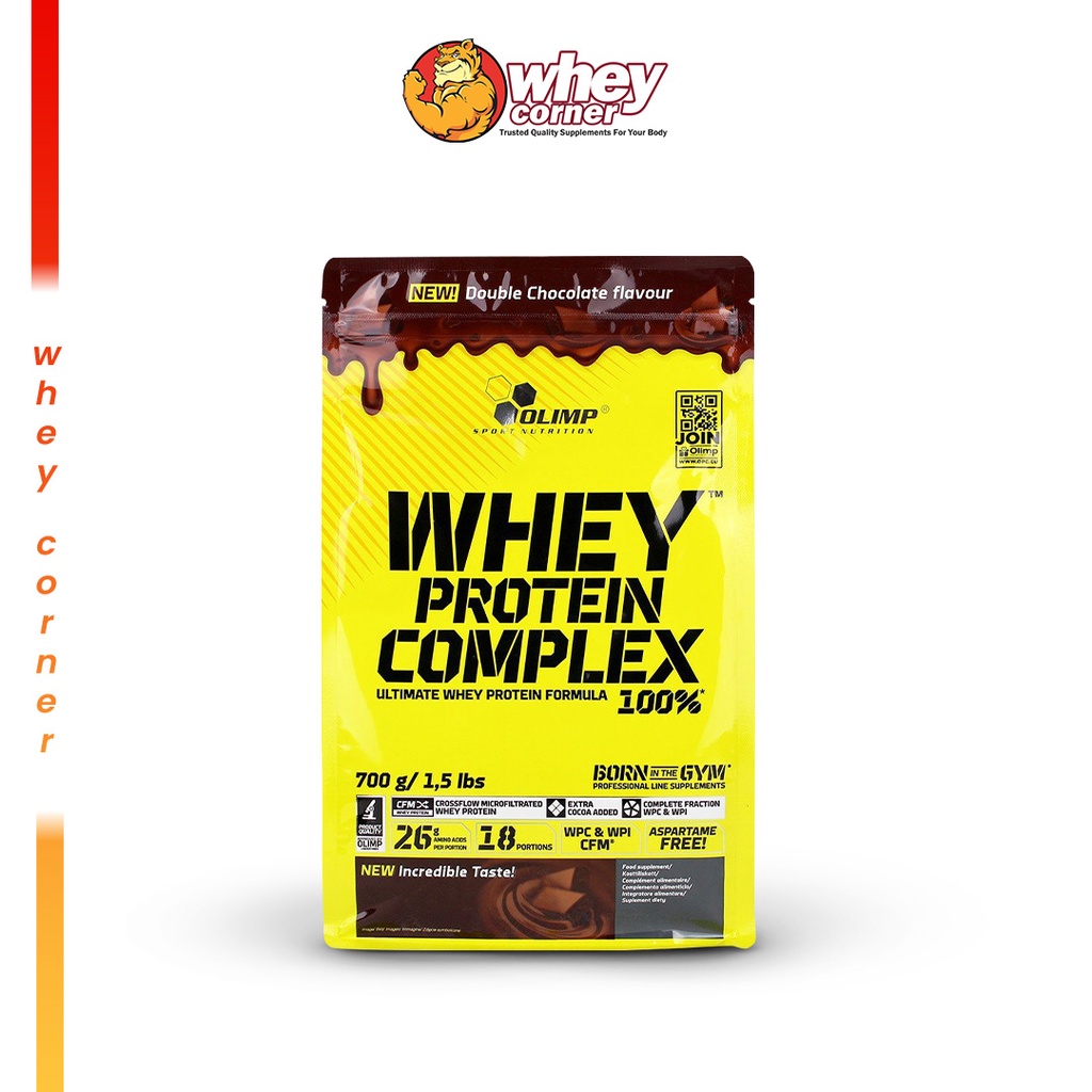 Olimp Whey Protein Complex 35g.-700g. เวย์ เวย์โปรตีน เวย์โปรตีนเพิ่มกล้ามเนื้อ