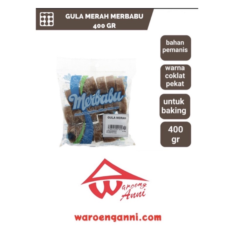 Indonesia Gula Merah / Gula Melaka Merbabu ,400 gram