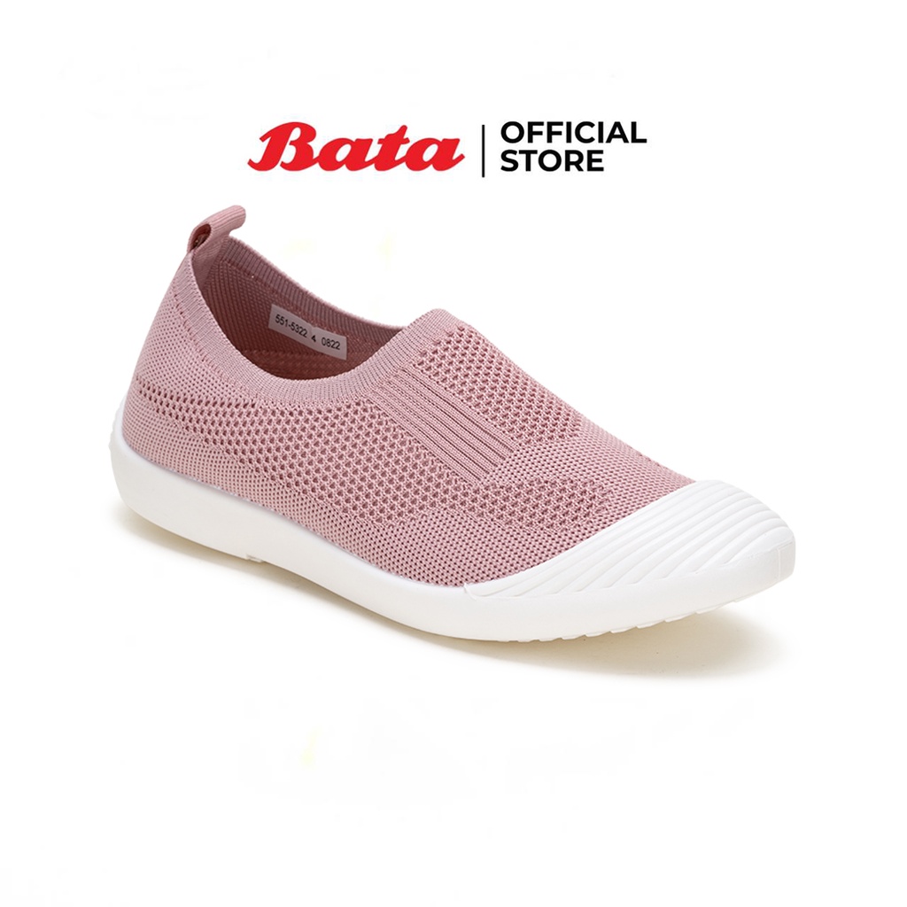 BATA บาจา รองเท้าสลิปออนแบบสวม รองรับน้ำหนักเท้า นุ่ม สบาย ระบายอากาศได้ดี สำหรับผู้หญิง รุ่น ODETTE สีชมพู 5515322