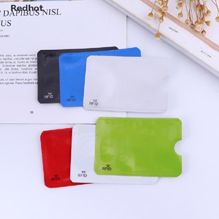 &lt;Redhot&gt; ปลอกฟอยล์ป้องกันบัตรเครดิต RFID 10 ชิ้น