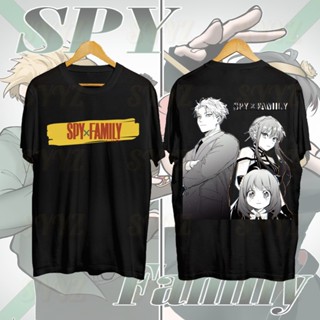 Anime Shirt Spy X Family Oversized Sports Tops Tees T-shirts Cartoon_05