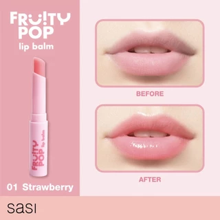 ลิปบาล์ม ศศิ ฟรุตตี้ ป็อป 1.5 กรัม Sasi Fruity Pop Lip Balm 1.5g.