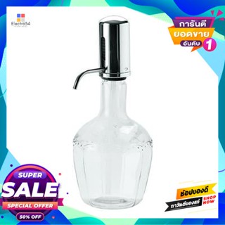 Jar โถแก้วแบบหัวปั้ม Kassa Home รุ่น 6367 ขนาด 2.1 ลิตร สีใสglass Jar With Pump Head  Home No. 6367 Size 2.1 L. Clear