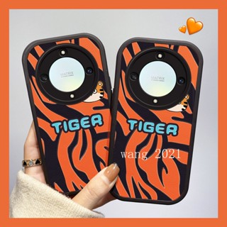 2023 New Design Casing Honor X9a 5G Cute Tiger Cartoon Phone Case Lens Protection Shockproof Soft Back Cover