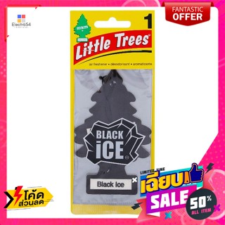 ลิตเติ้ลทรี แผ่นน้ำหอม กลิ่นแบล็คไอซ์ Little Tree Perfume Sheet Black Ice Scentน้ำหอมปรับอากาศ