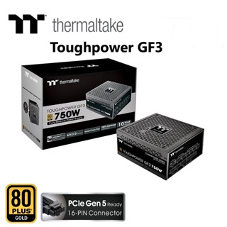 POWER SUPPLY (อุปกรณ์จ่ายไฟ) THERMALTAKE Toughpower GF3 750W Gold - TT Premium Edition (PS-TPD-0750FNFAGE-4)