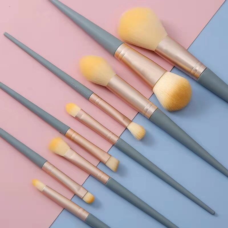 BRS10-0001 เซทแปรงแต่งหน้า 10 ชิ้น มีครบทั้งแปรงปัดแก้ม อายแชโดว์ เฉดดิ้ง ขนแน่นนุ่มไม่ระคายเคืองผิว Brush Set - รูปที่ 5