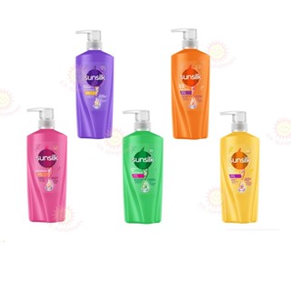 ซันซิล SunSilk 350 ML ยาสระผม แชมพูสระผม ซันซิล 350 มล. หัวปั้ม